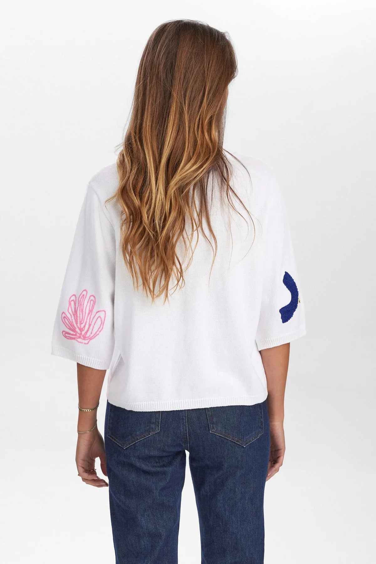 Nümph Nudeborah pullover In Bright White