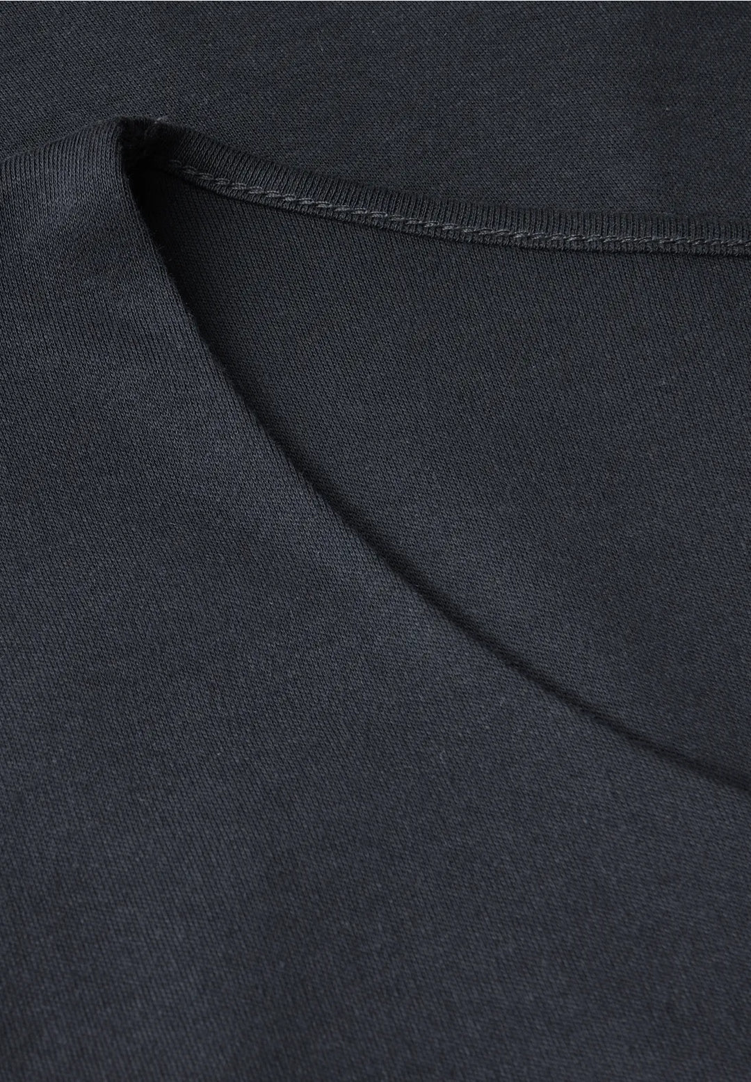 Street One Heart Neckline Top In Deep Water Blue