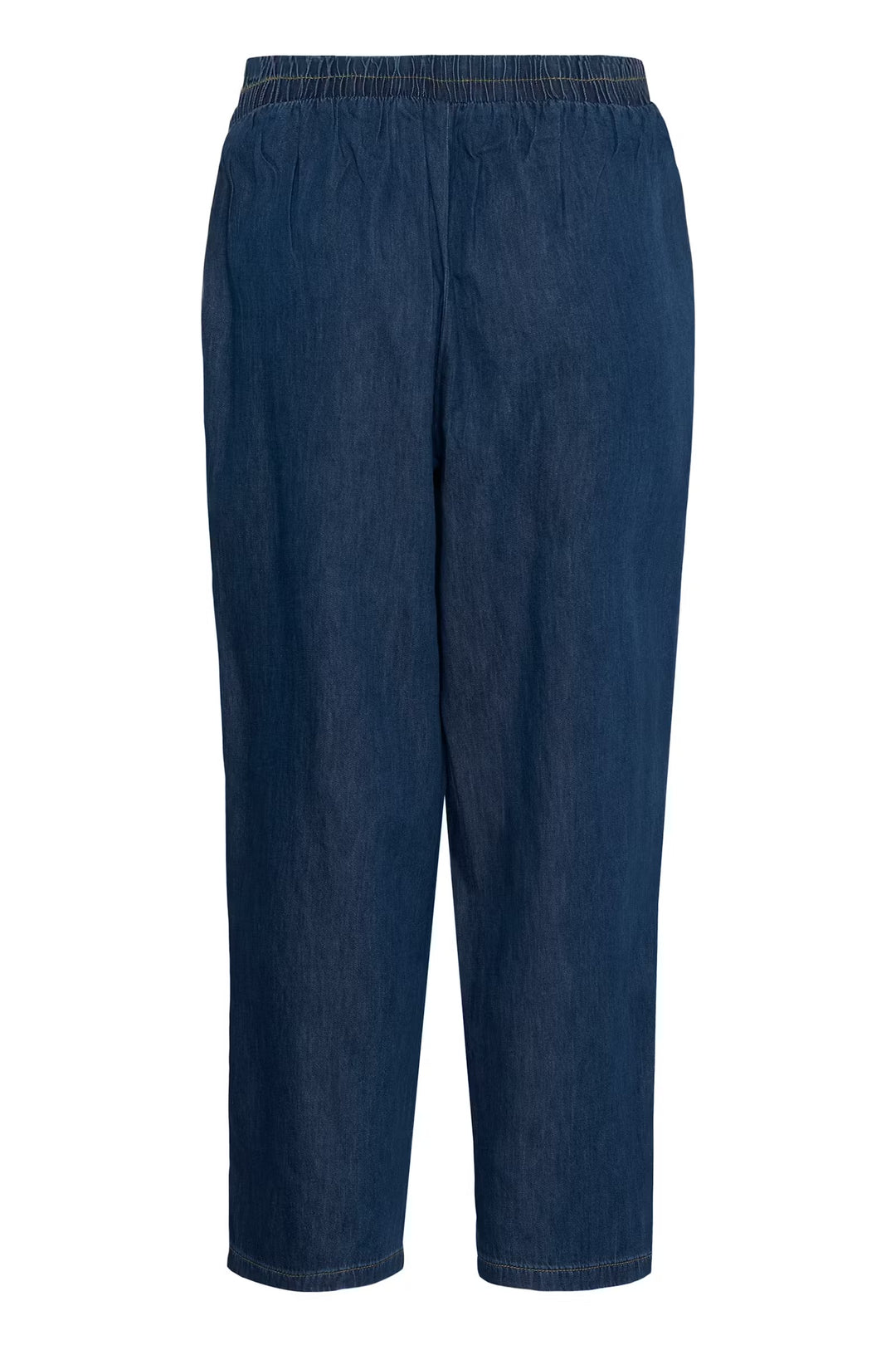 Culture Arpa Pull on trousers In Dark Blue wash