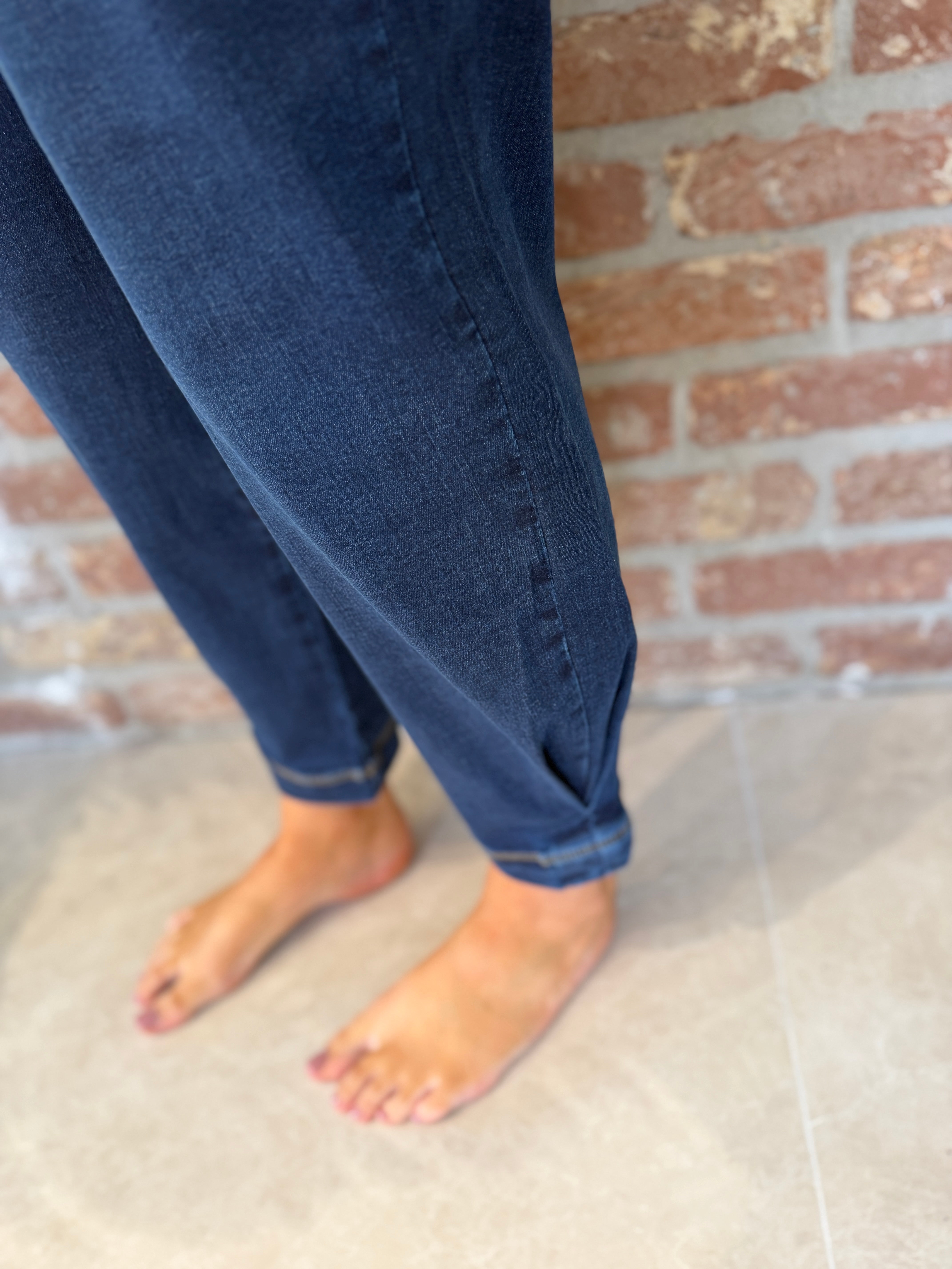 Rachell 7/8 jeans in fjord navy