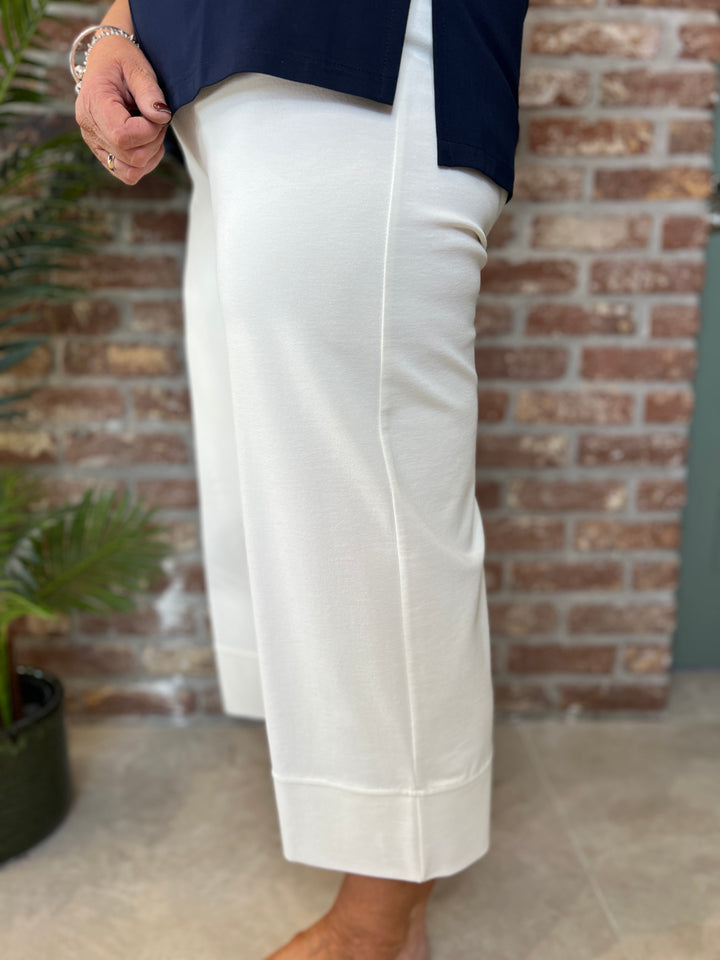 Peruzzi deep cuff Trouser In cream