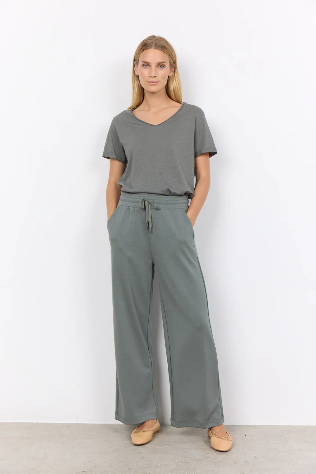 Soya Concept Banu Trousers In Khaki