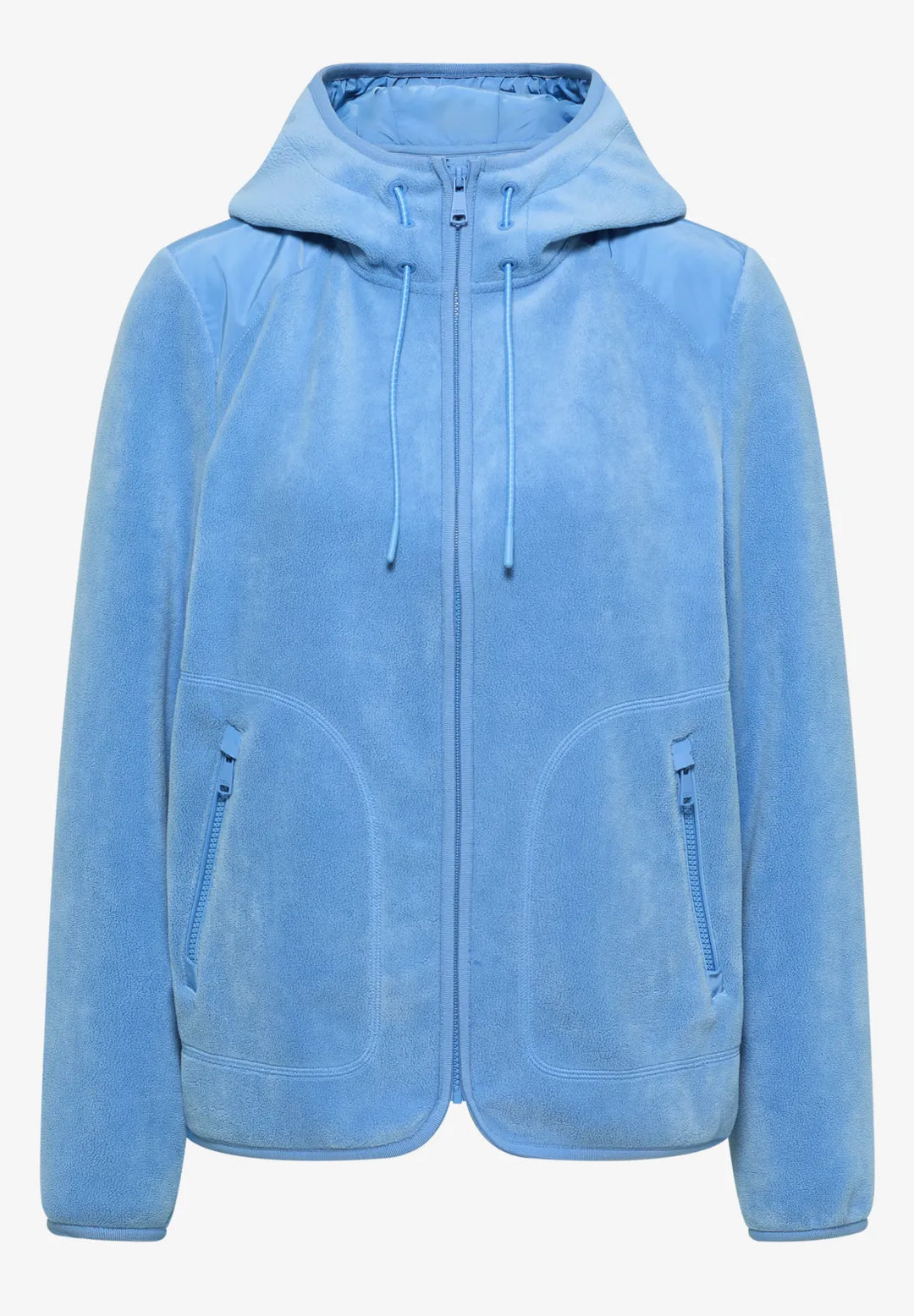 Cecil Fleece Jacket In Fountain Blue