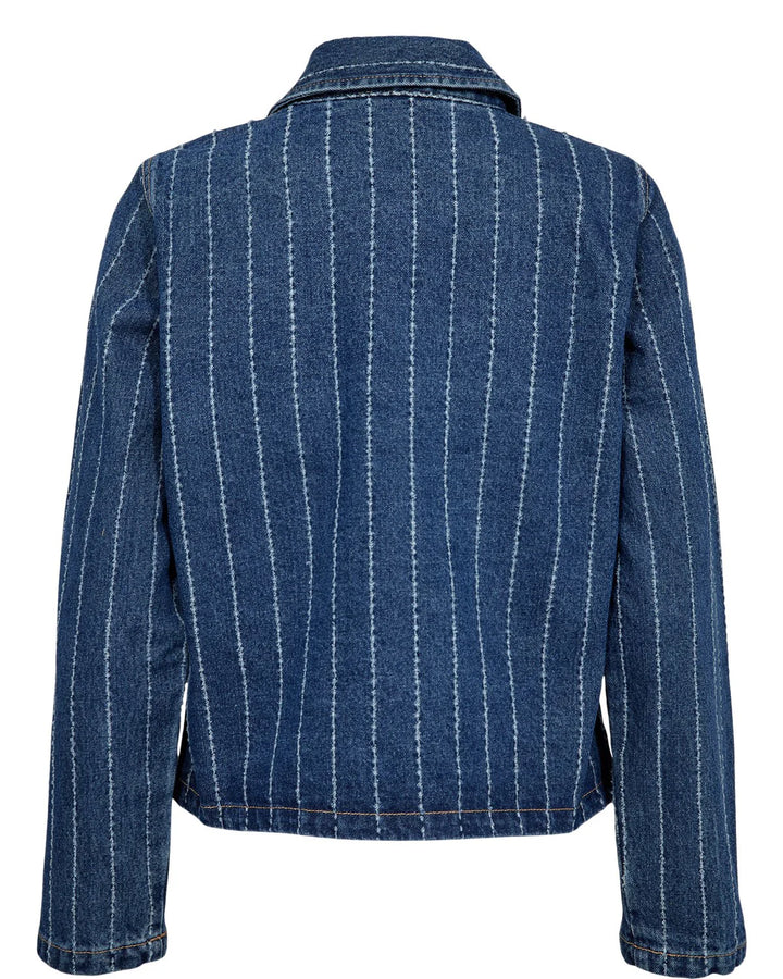 Nümph Nuatlanta denim jacket In medium blue