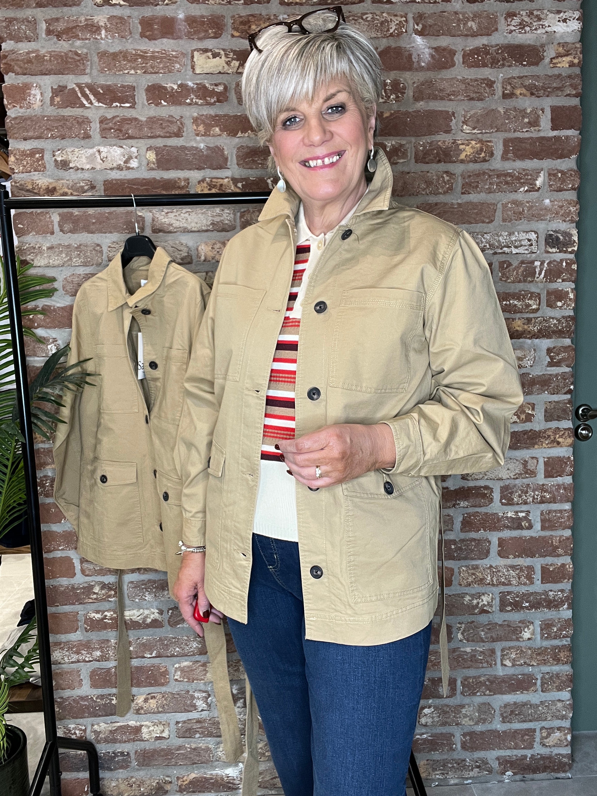 Saint Tropez Jacket In Tigers Eye