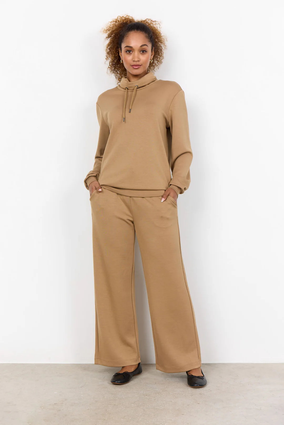 Soya Concept Banu Sweatshirt In Camel