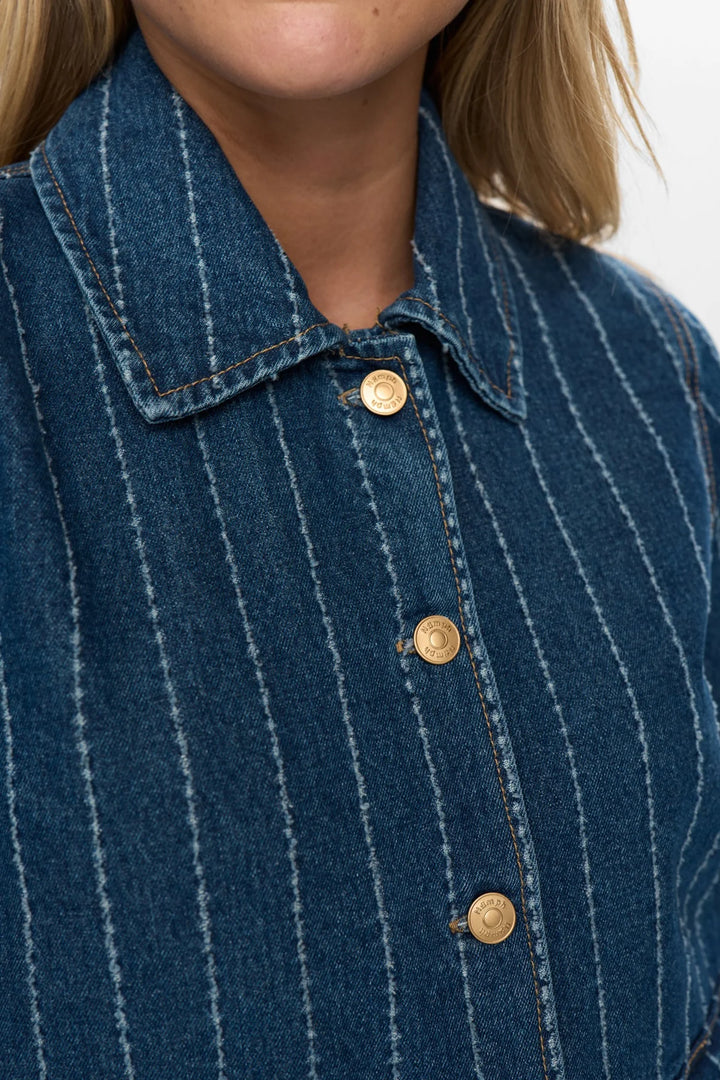 Nümph Nuatlanta denim jacket In medium blue