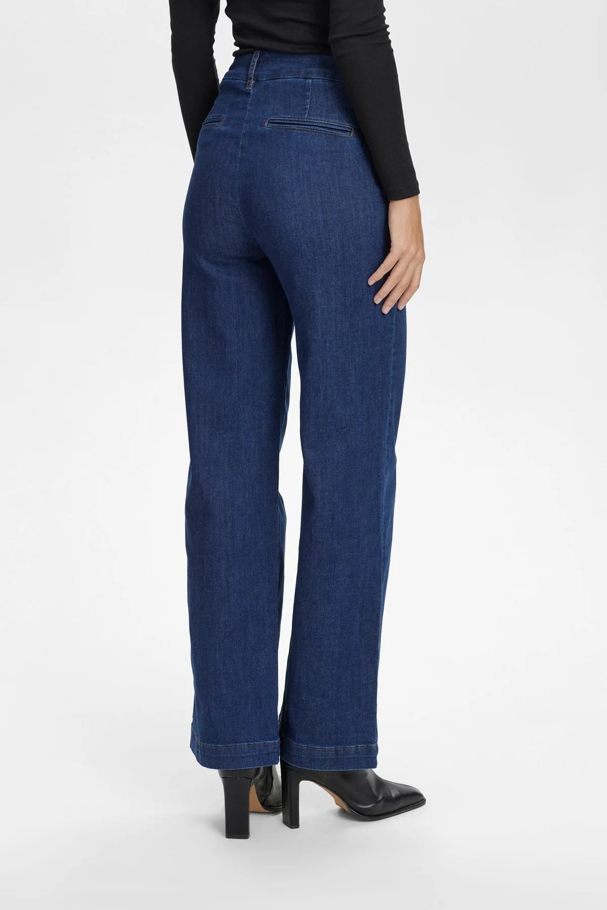Nümph Nuamber jeans In Dark Blue Denim