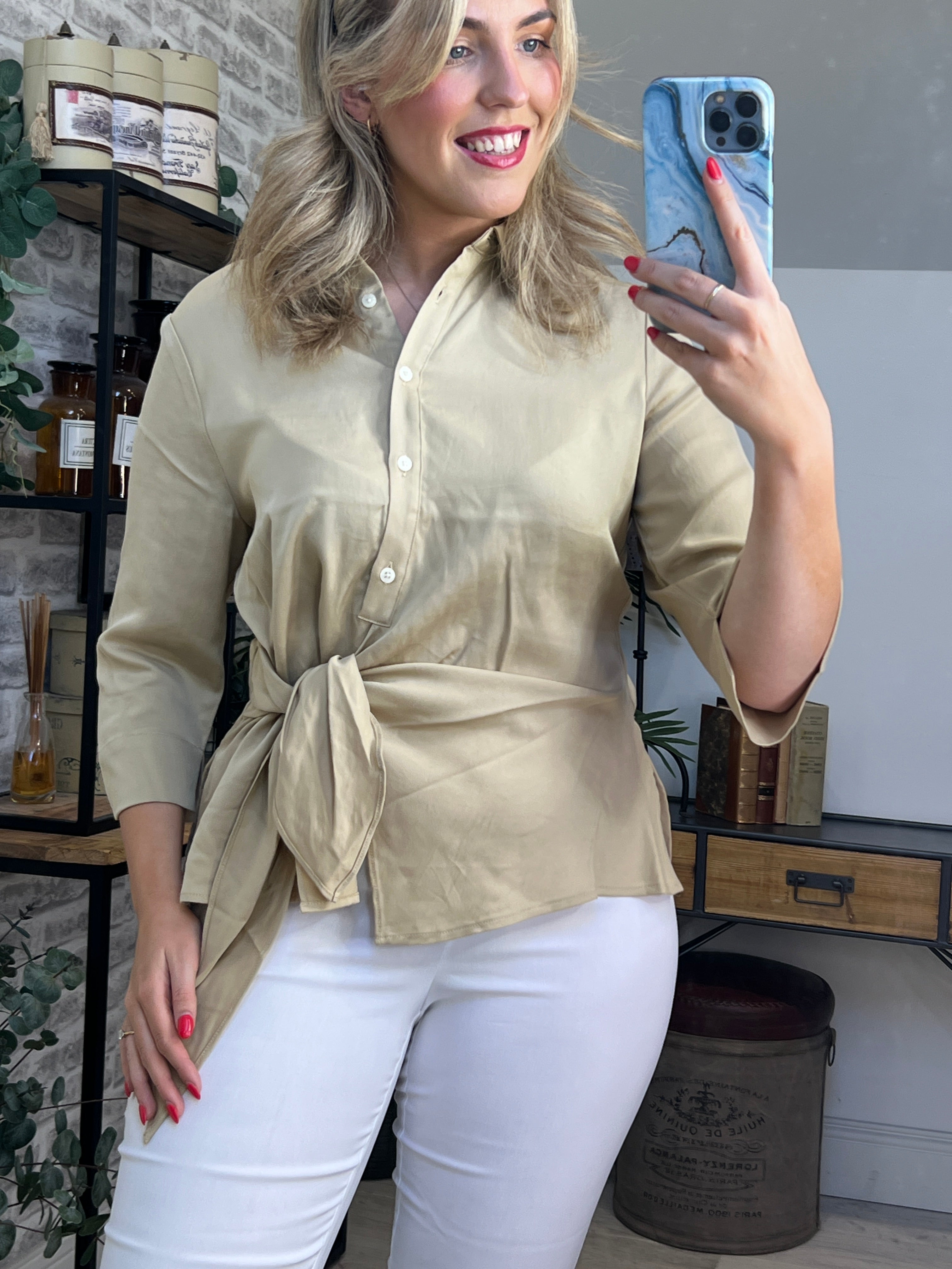 Masai Isalena Shirt In Safari