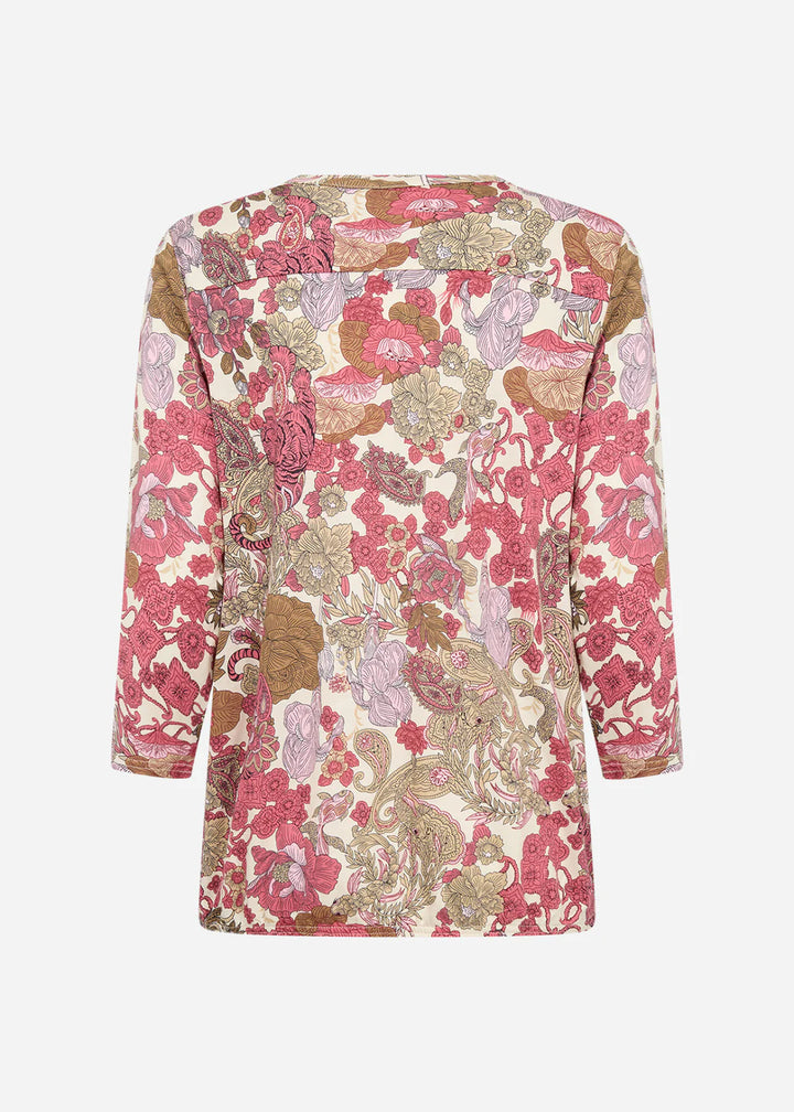 Soya Concept Paisley Felicity Top In Pink