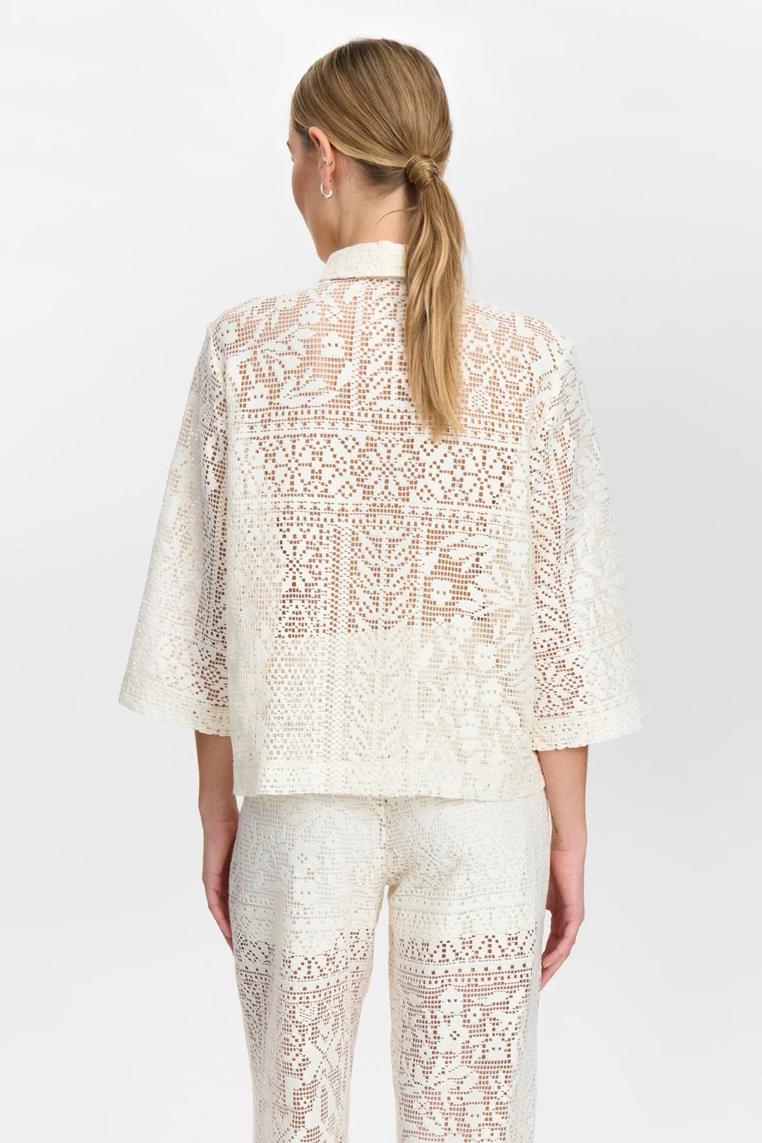 Nümph Nuwivki Shirt In Cloud Dancer