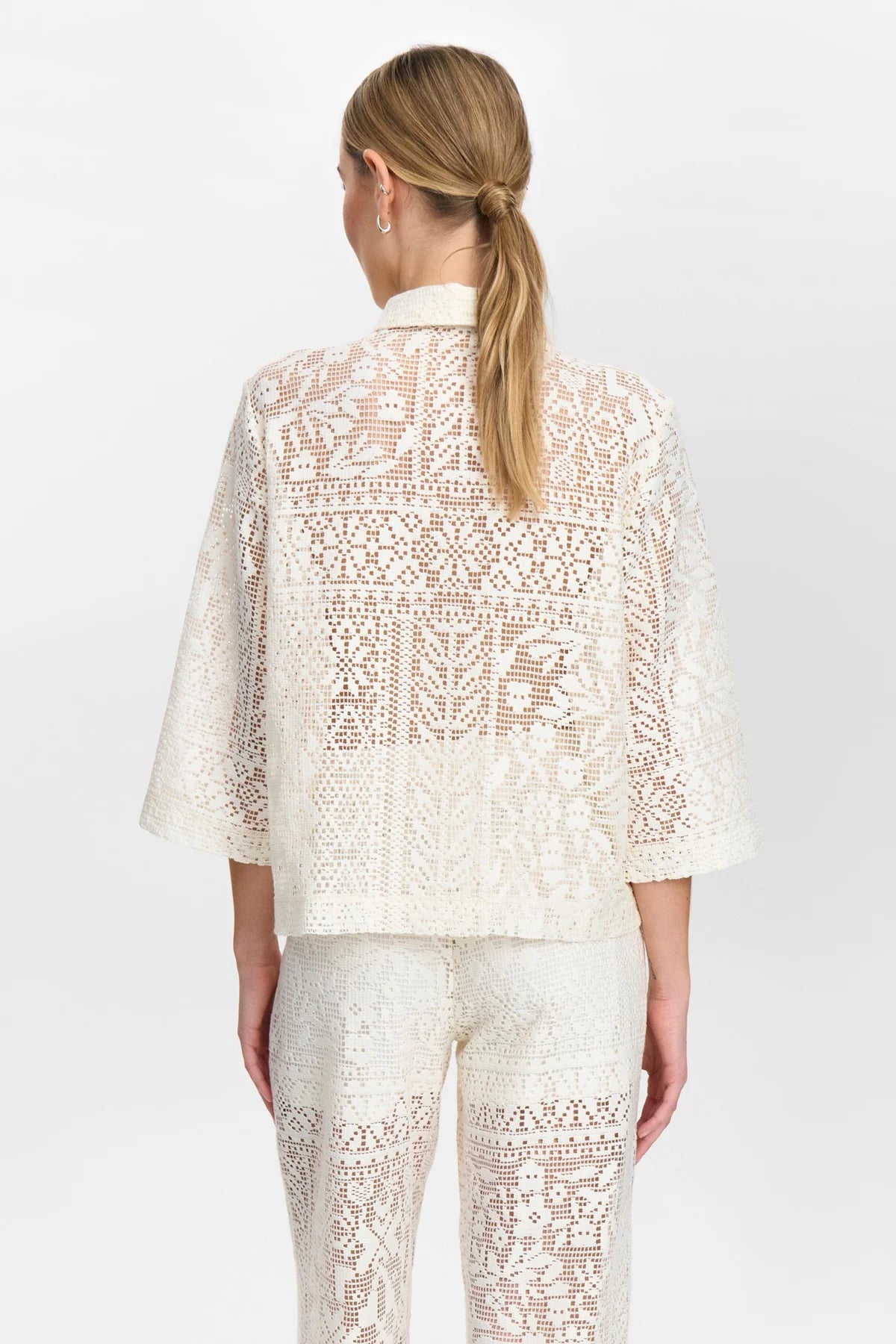 Nümph Nuwivki Shirt In Cloud Dancer