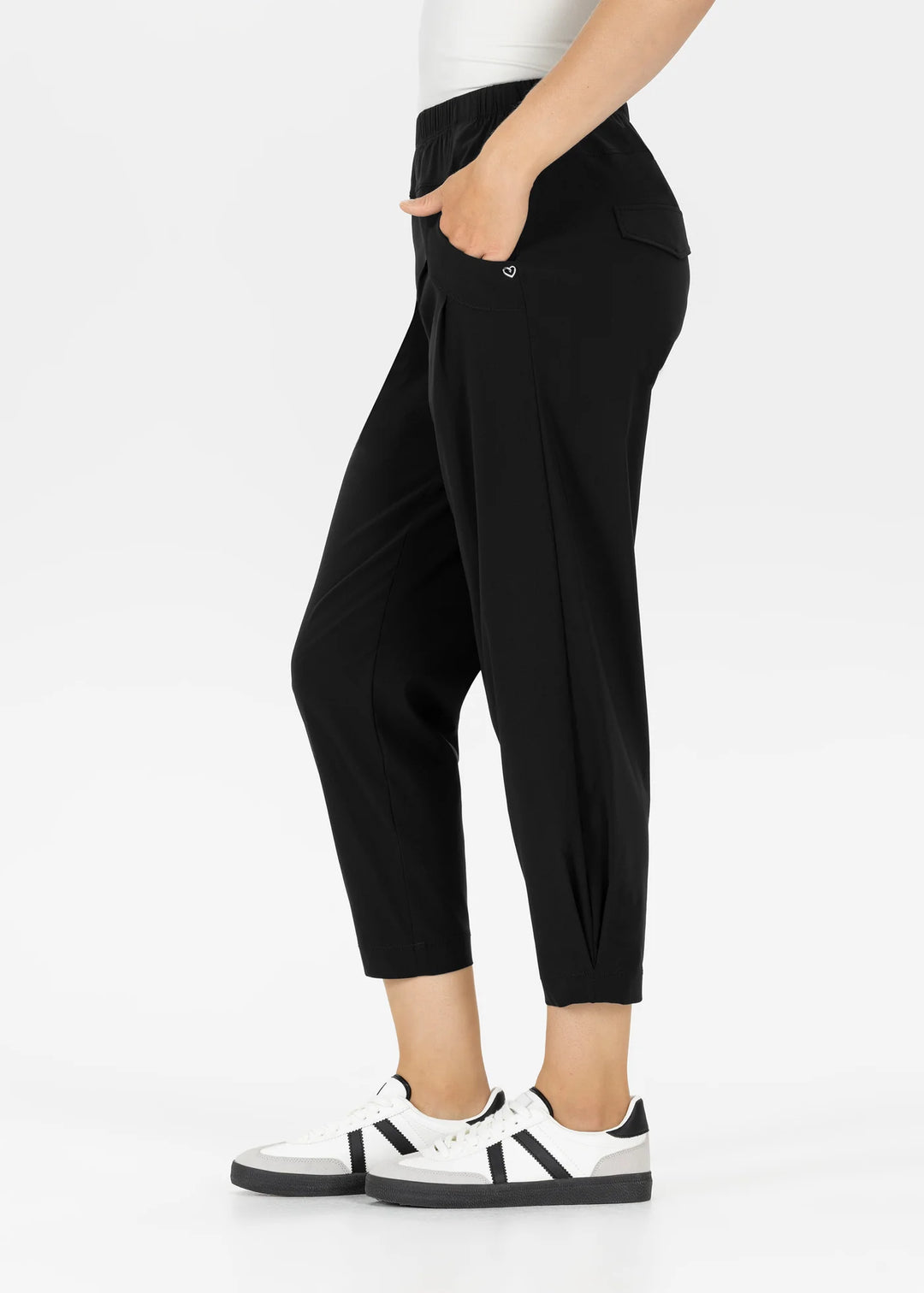 Stehmann Rachell Bengaline Trousers In Black