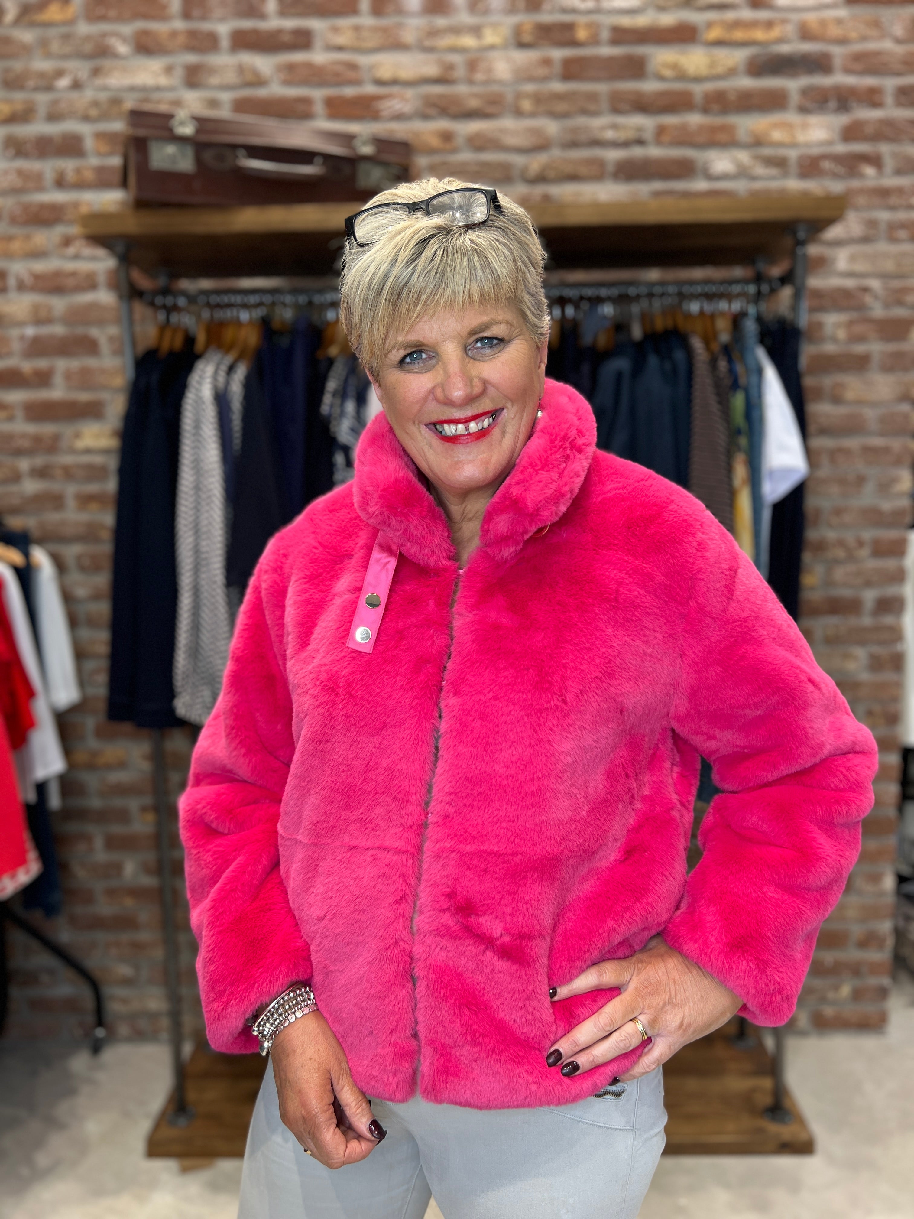 Nümph Nuwinda Jacket In Fandango Pink