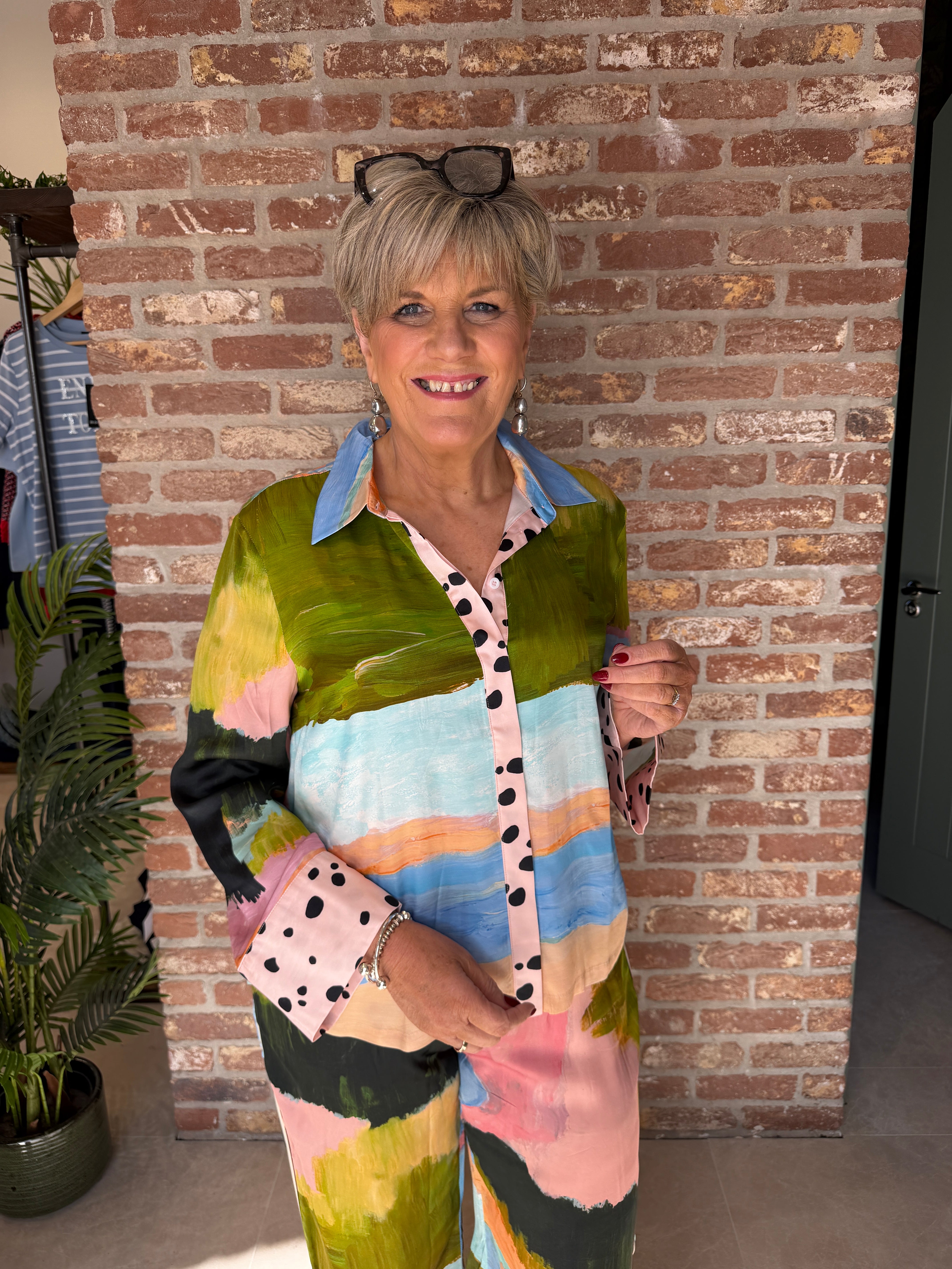 Nümph Numeadow Dalma Shirt in Peony