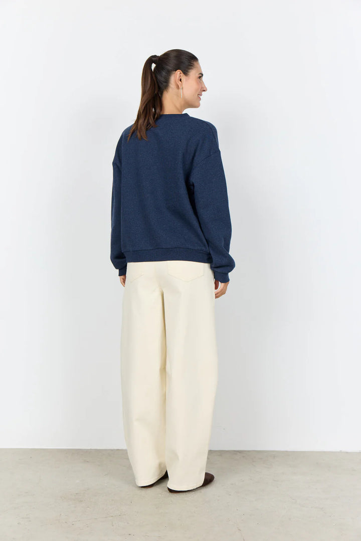 Soya Angelin Paris Sweatshirt In Navy