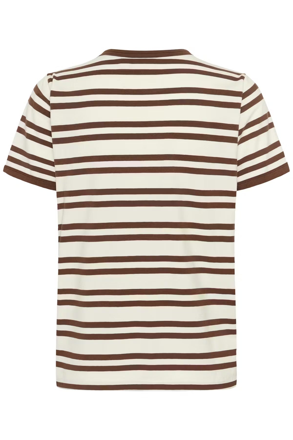 Saint Tropez striped t-shirt in fondue Fudge