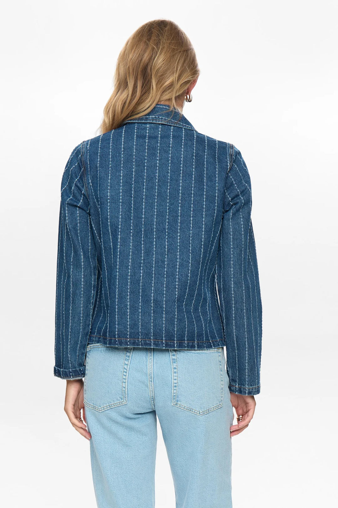 Nümph Nuatlanta denim jacket In medium blue