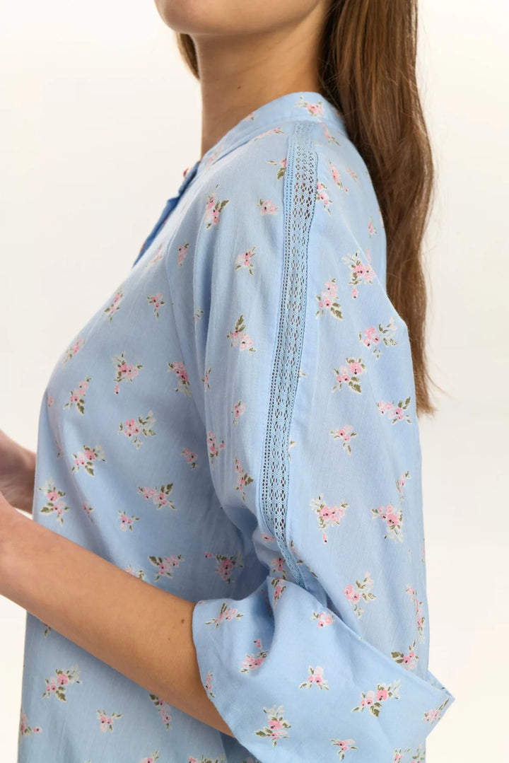 Nümph Nululiana Shirt In Cerulean