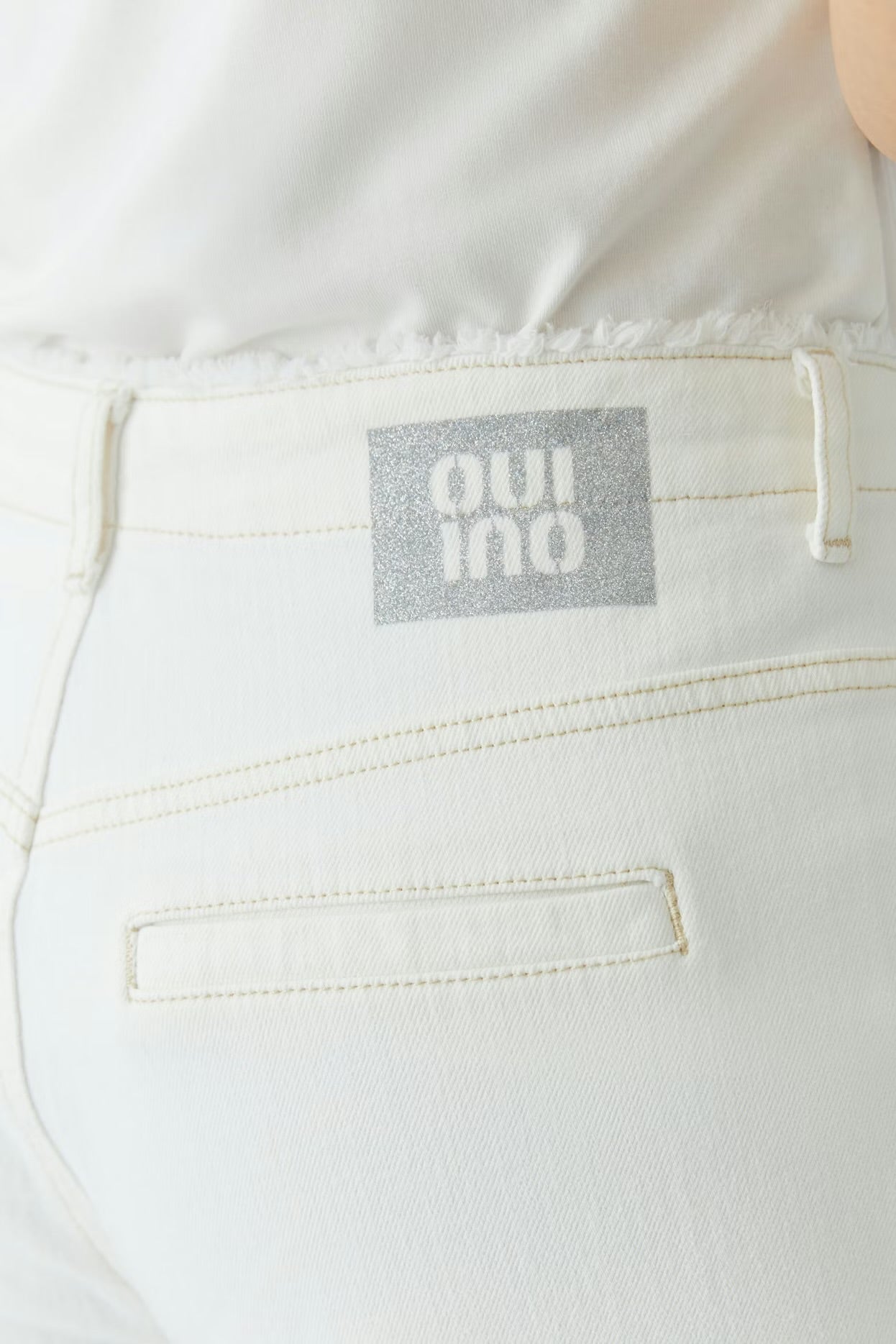 Oui Jeans In Cloud dancer
