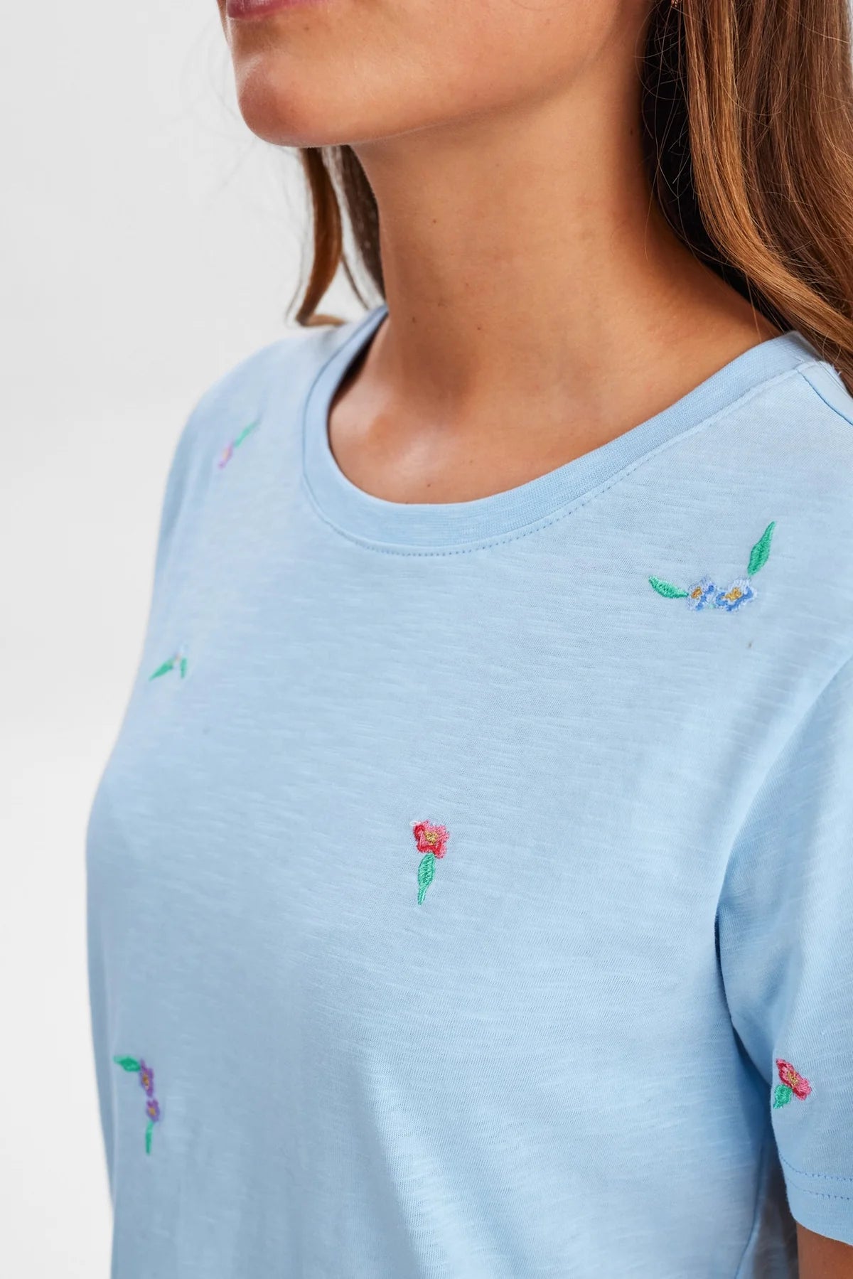 Nümph Nusuis T-shirt In cerulean