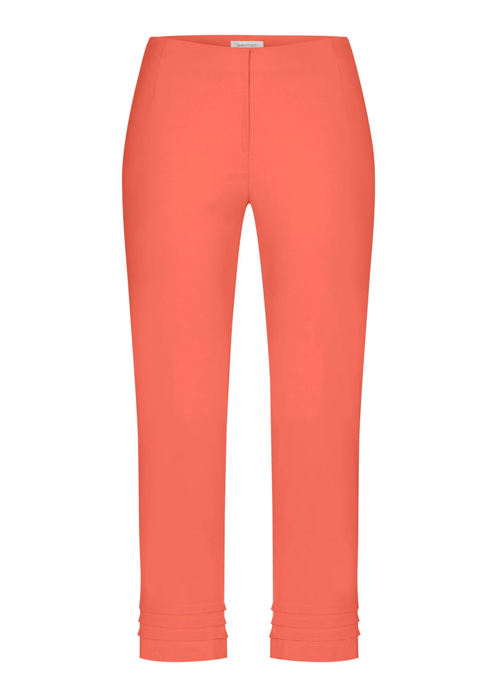 Stehmann Ina Summer Bengaline Trousers In Coral