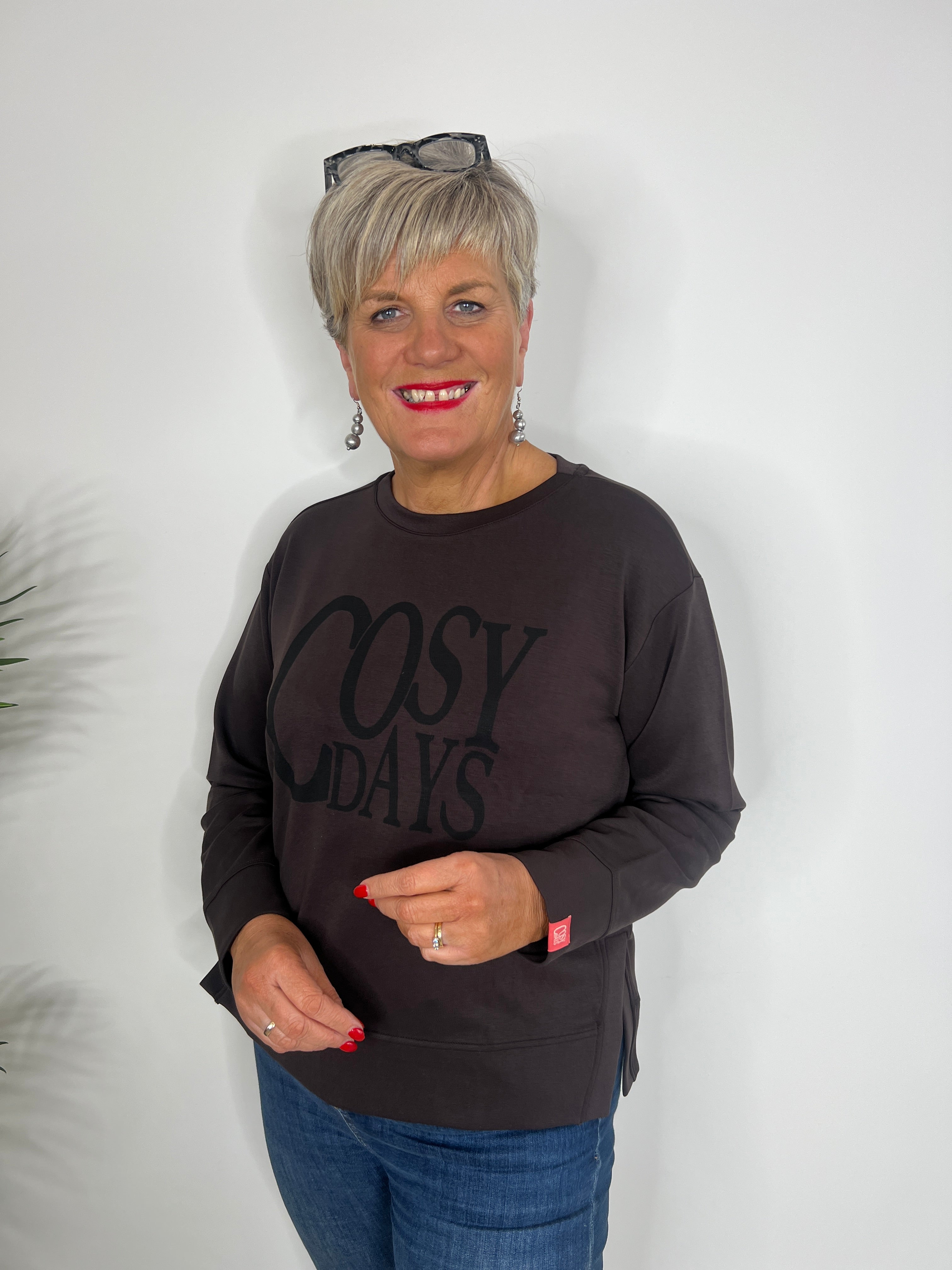 Milano Italy Sweatshirt In mocha