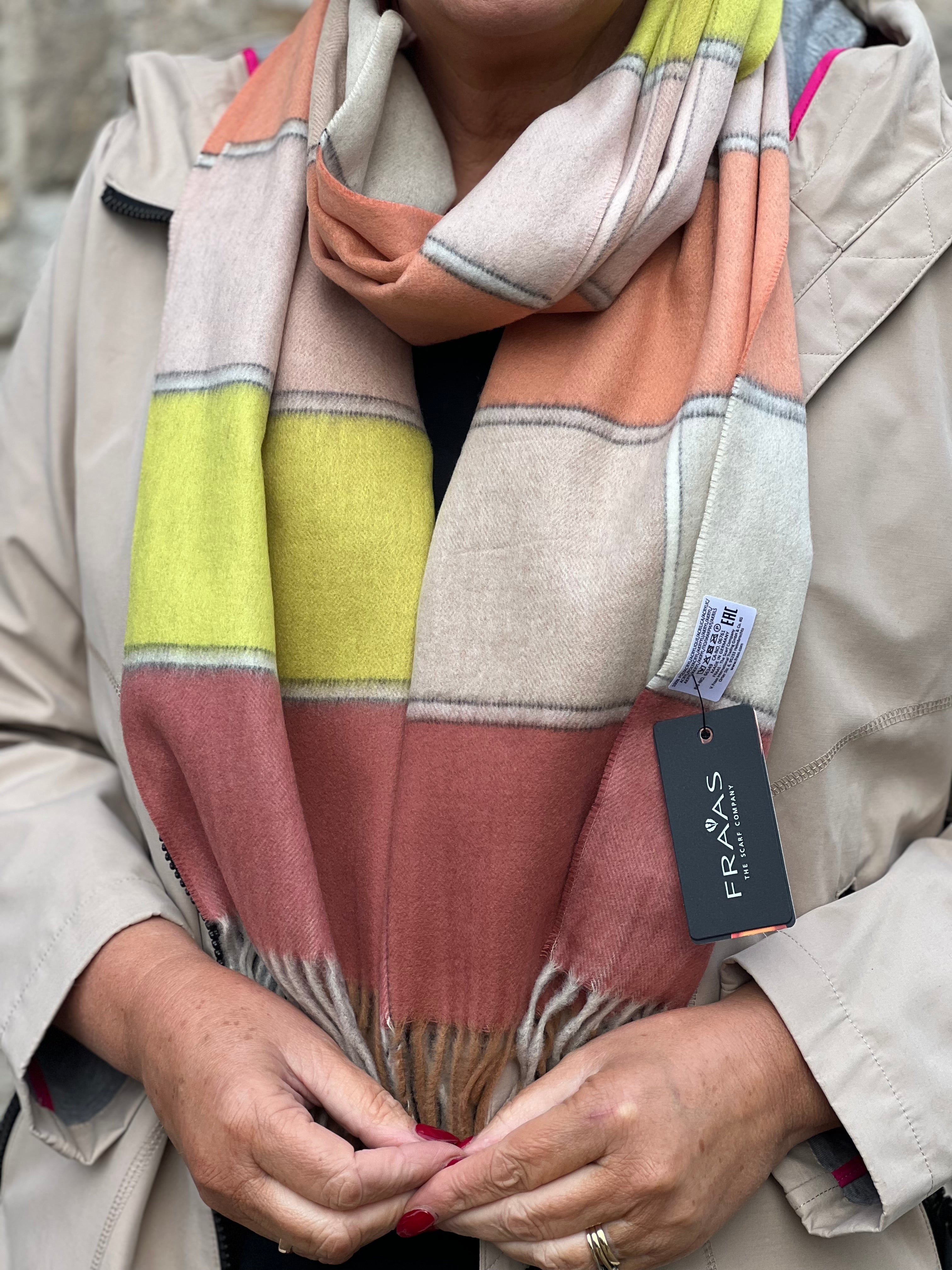 Cashmink box design Scarf In Spice Route