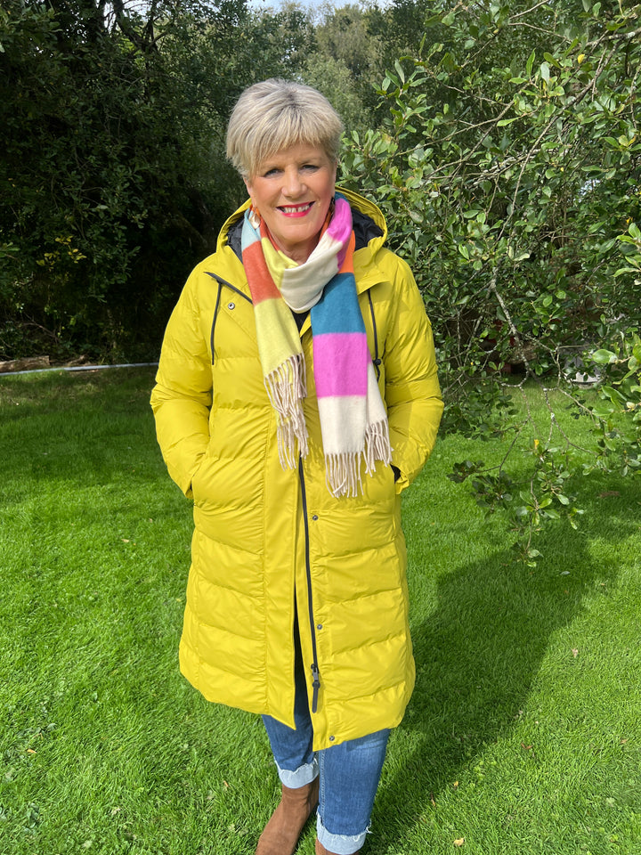 Tanta Puddle Puffa raincoat in Cress Green