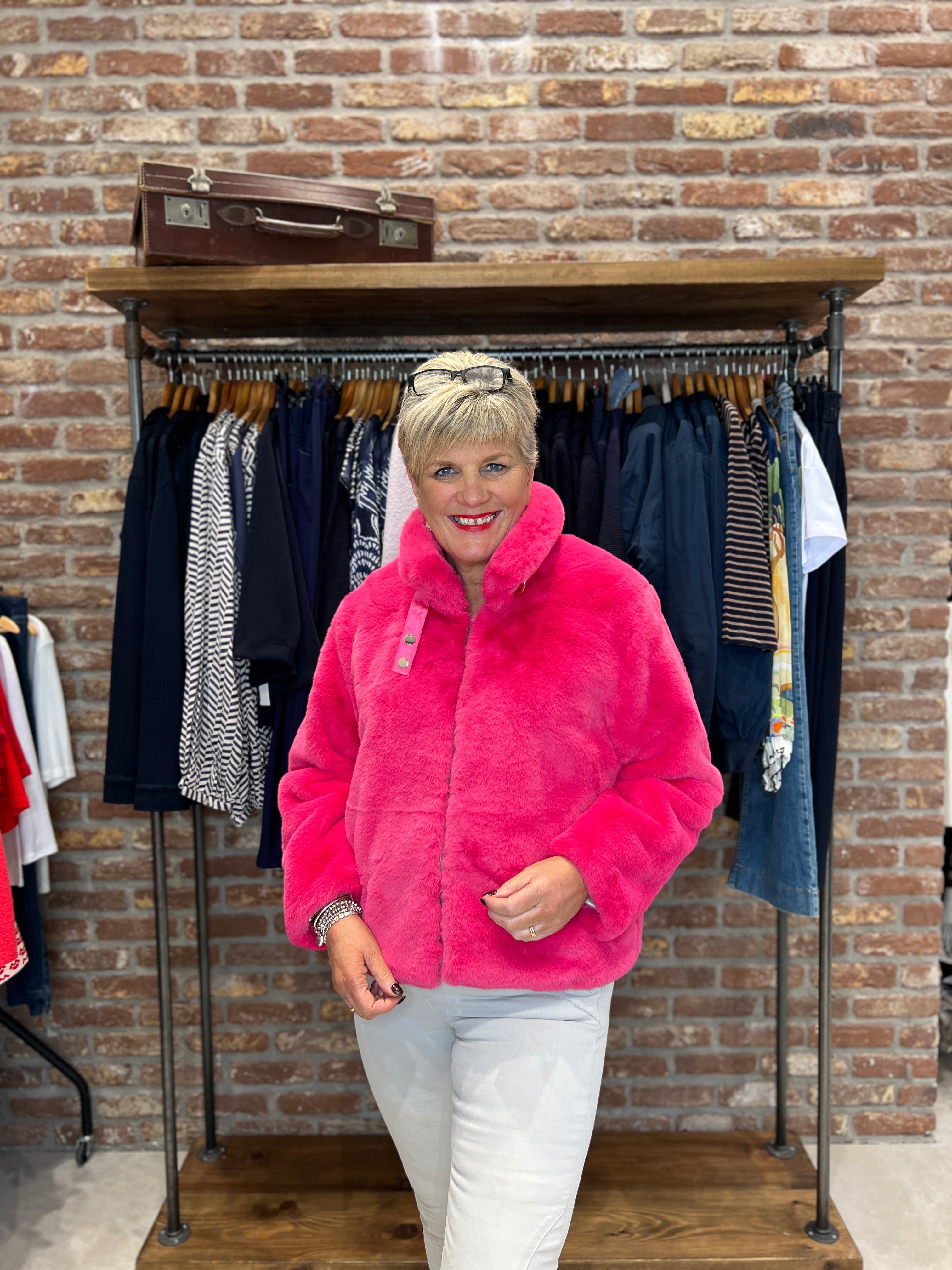 Nümph Nuwinda Jacket In Fandango Pink