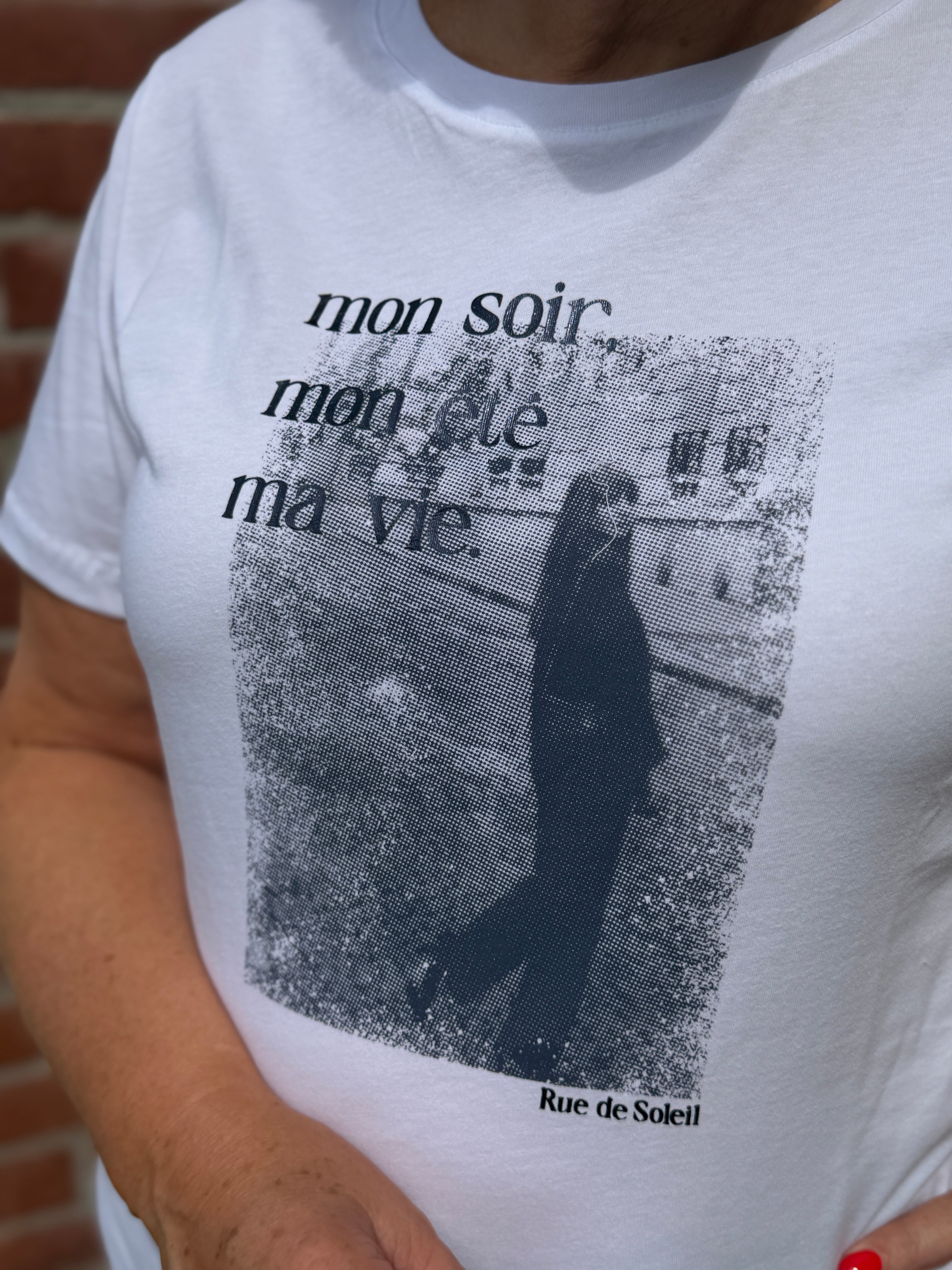 Street One photo print t-shirt in white