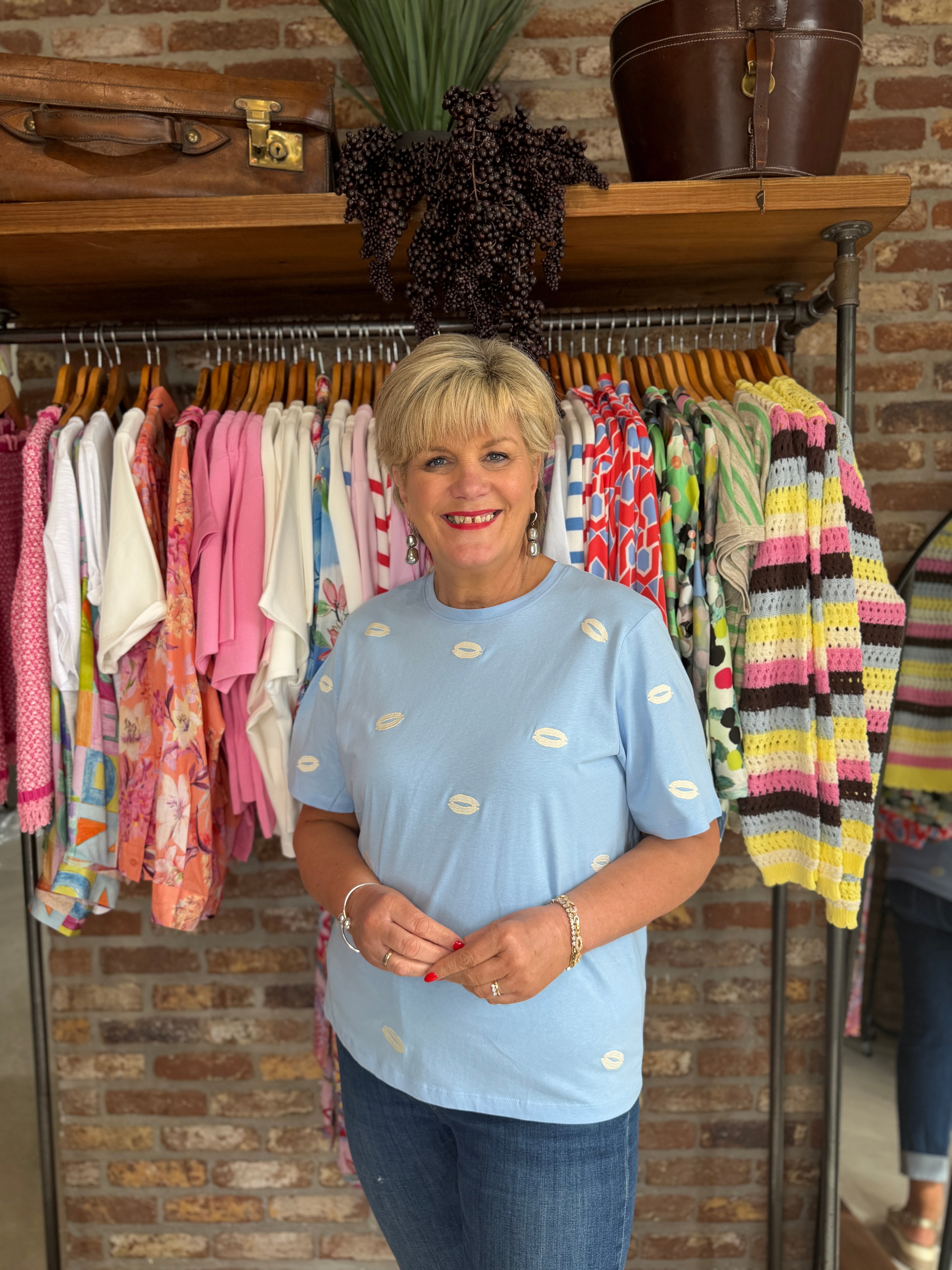 Culture Cukissy t-shirt In Powder Blue
