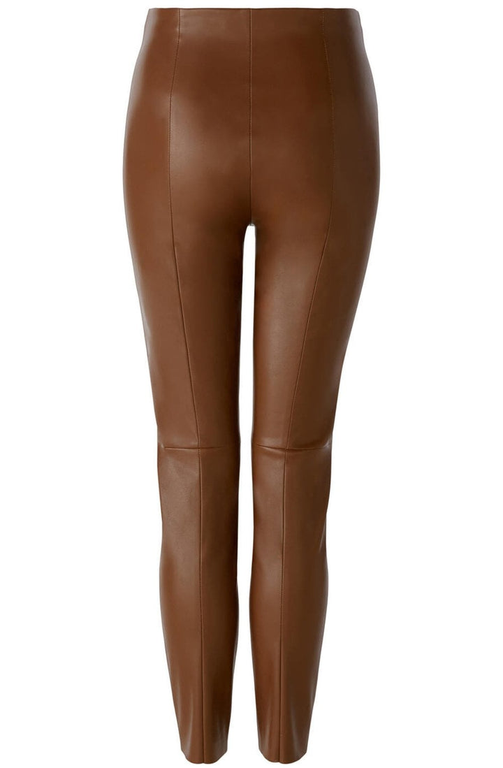 Oui Chasey Leggings In Tan