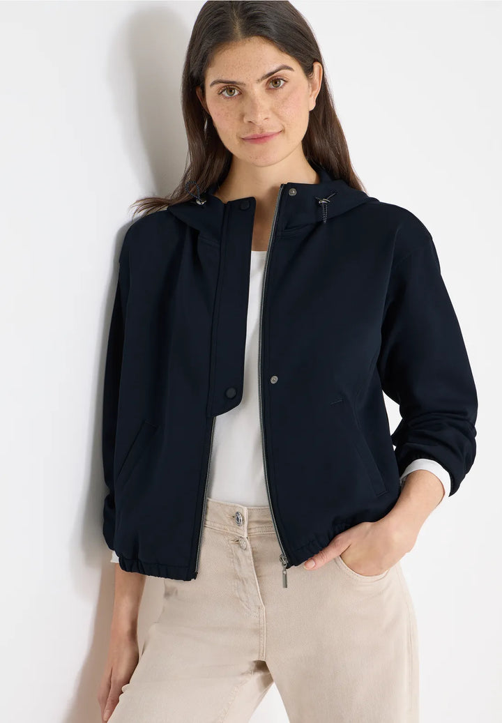 Cecil Pique Jacket In Universal Blue