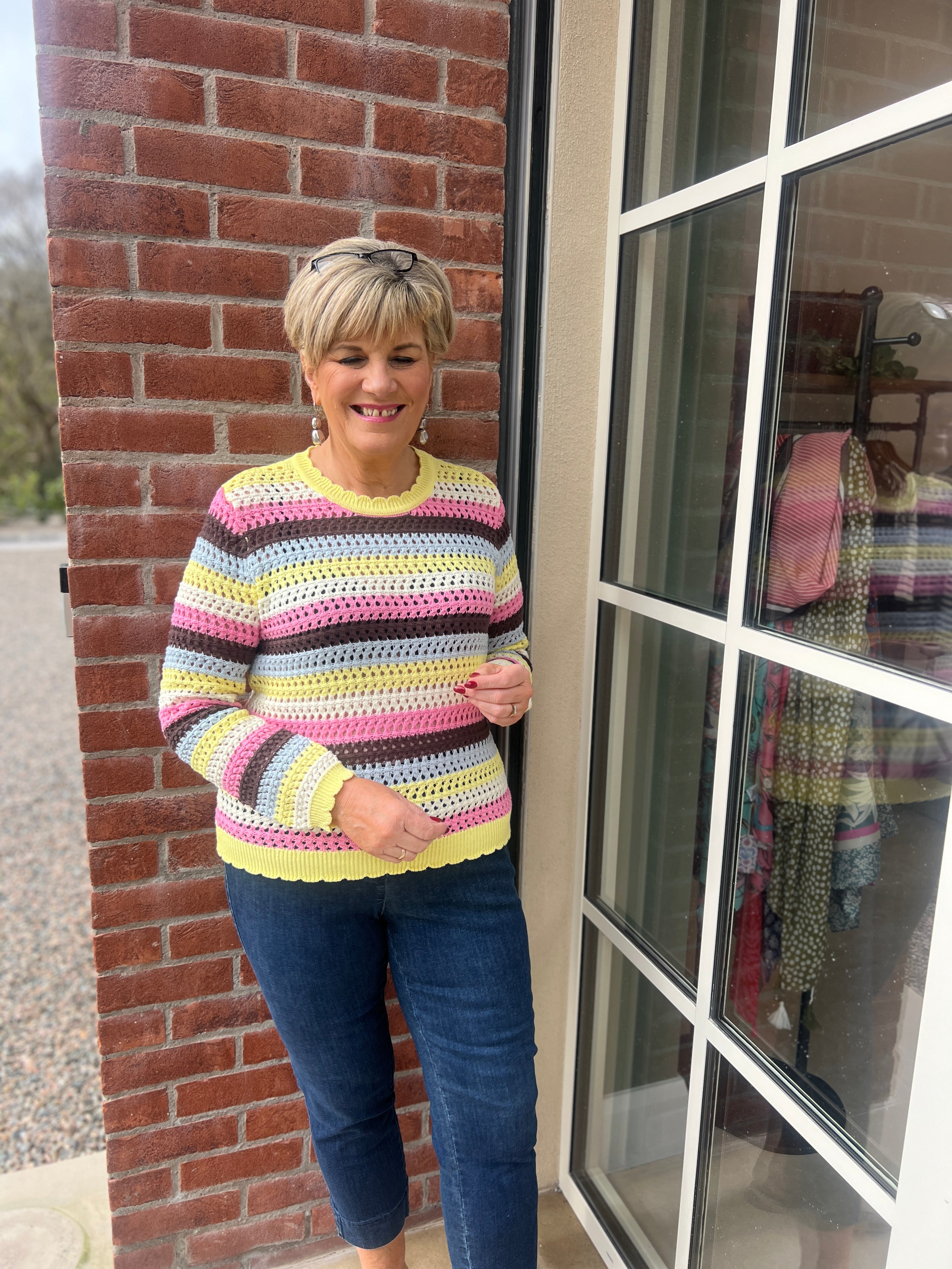 Nümph Numolina Pullover In Popcorn