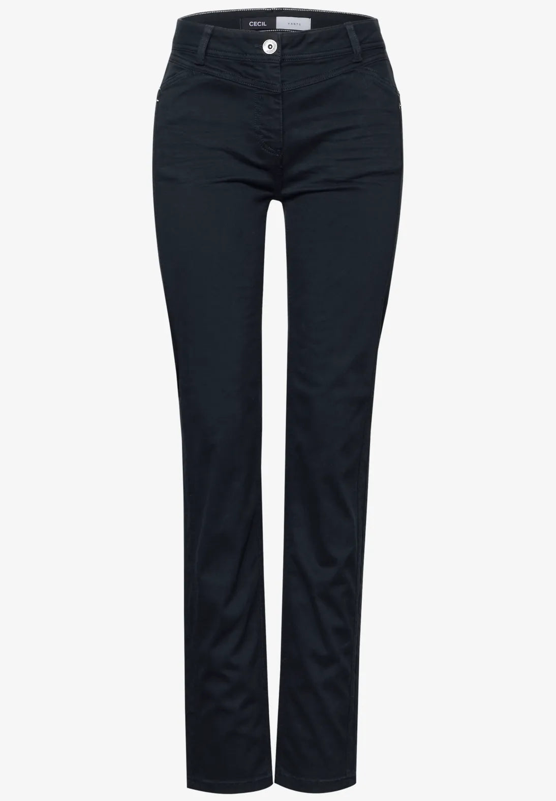 Cecil Toronto Straight Leg Jeans In Universal Blue