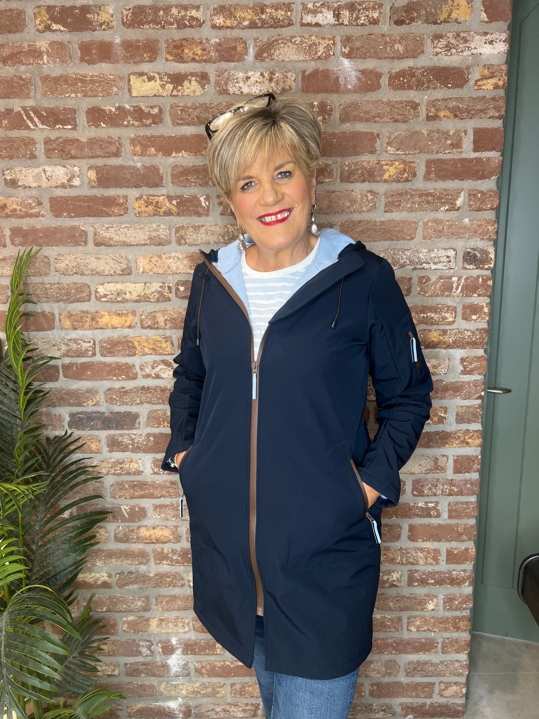 Soya Concept Julia Jacket In Navy