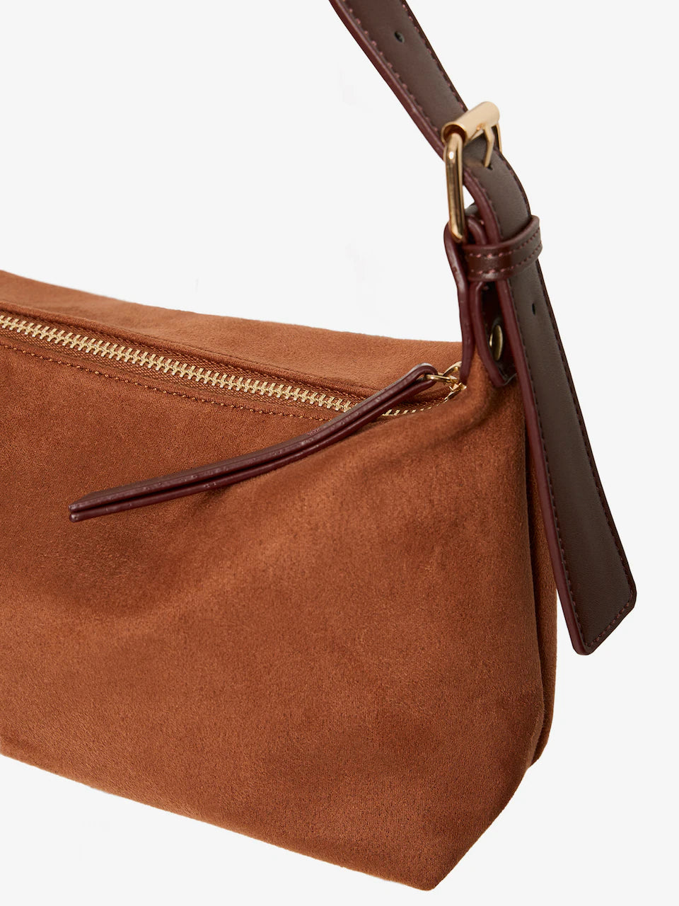 Shoulder bag in brown