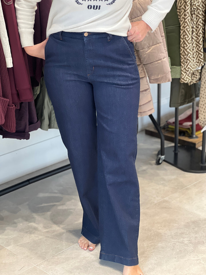 Nümph Nuamber jeans In Dark Blue Denim