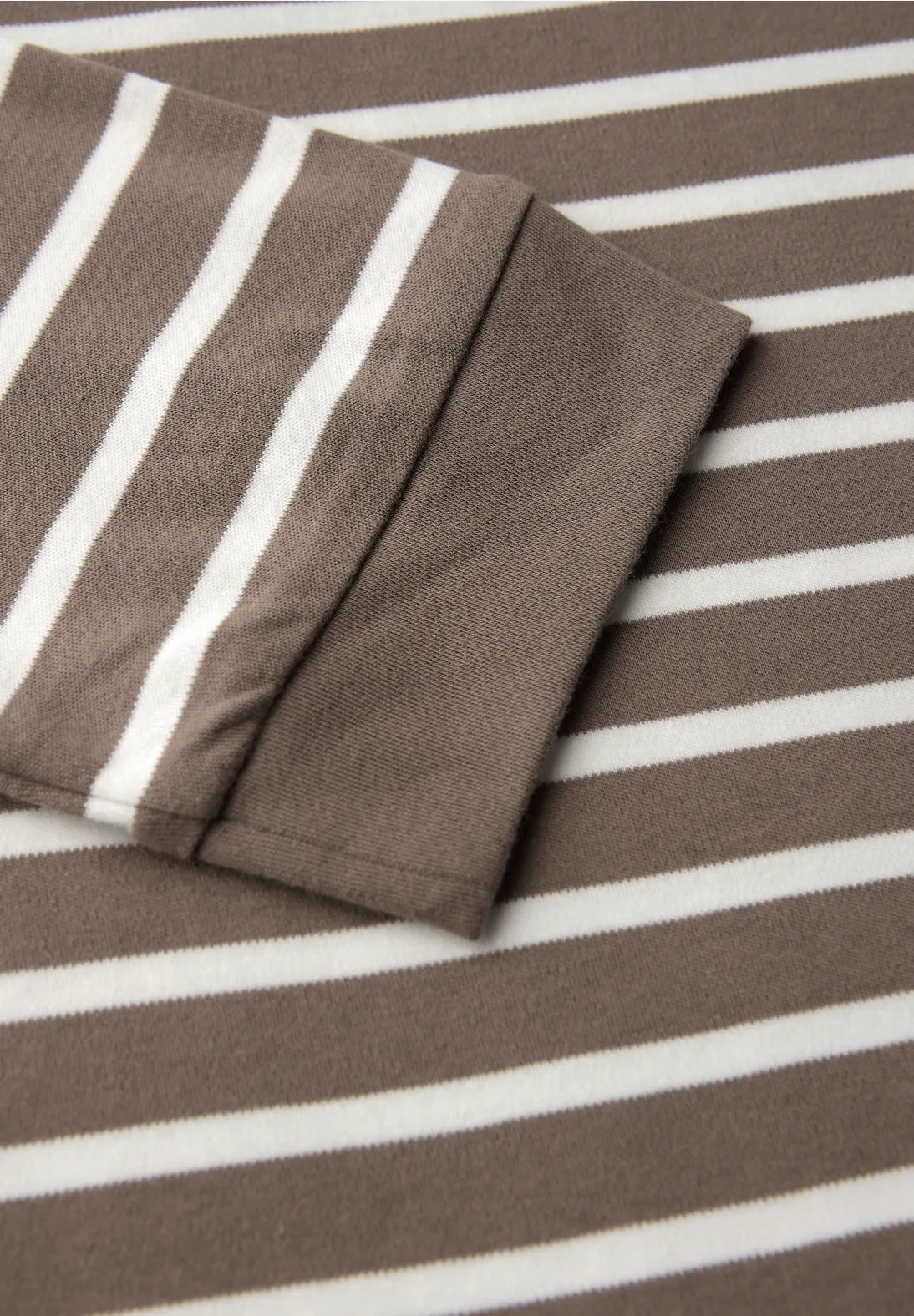 Cecil Basic Boat Neck Top In Silk Brown