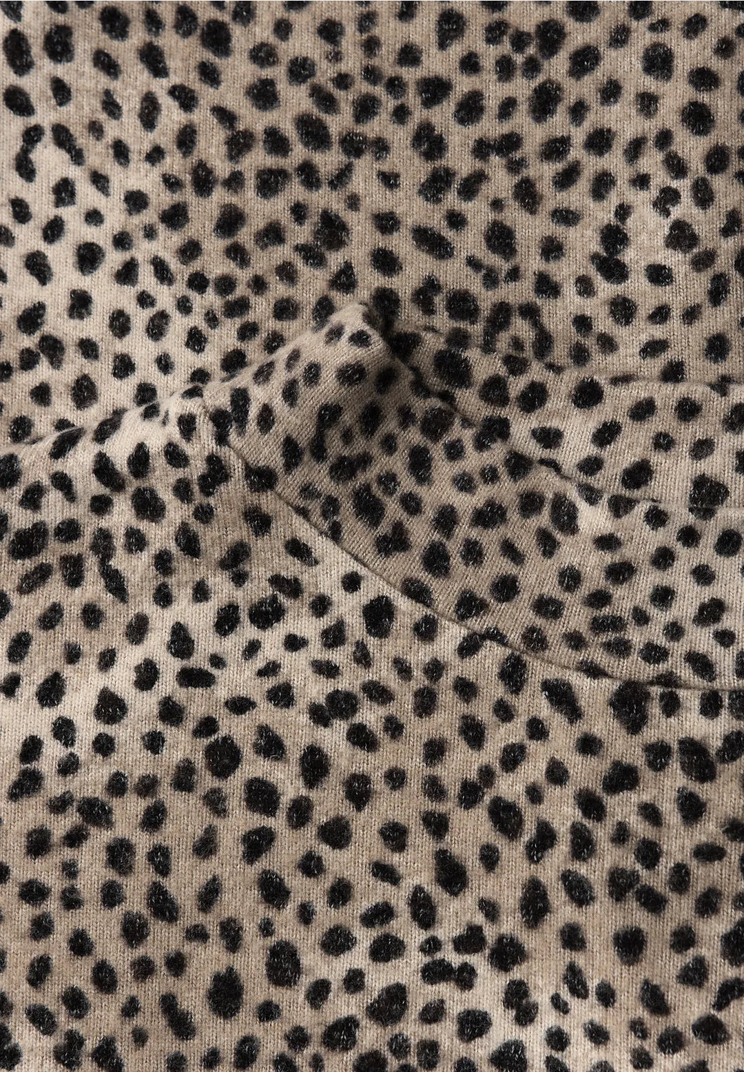 Street One sweatshirt With Leo print In Sanded Beige