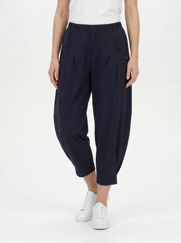 Stehmann Rachell Bengaline Trousers In Navy
