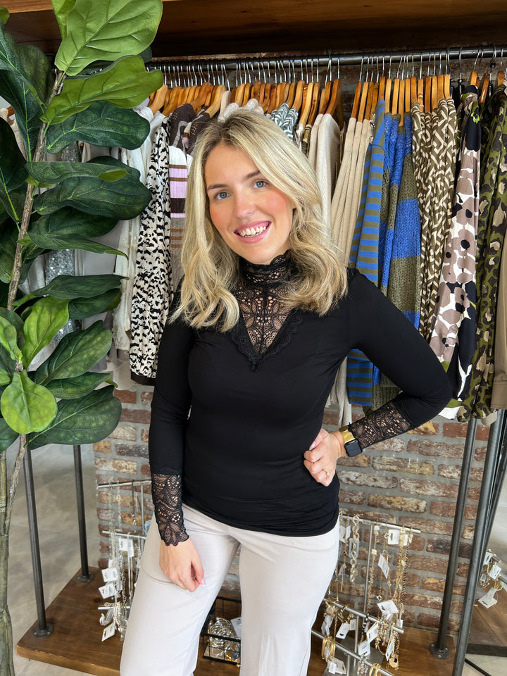 Soya Concept Marcia Top In Black