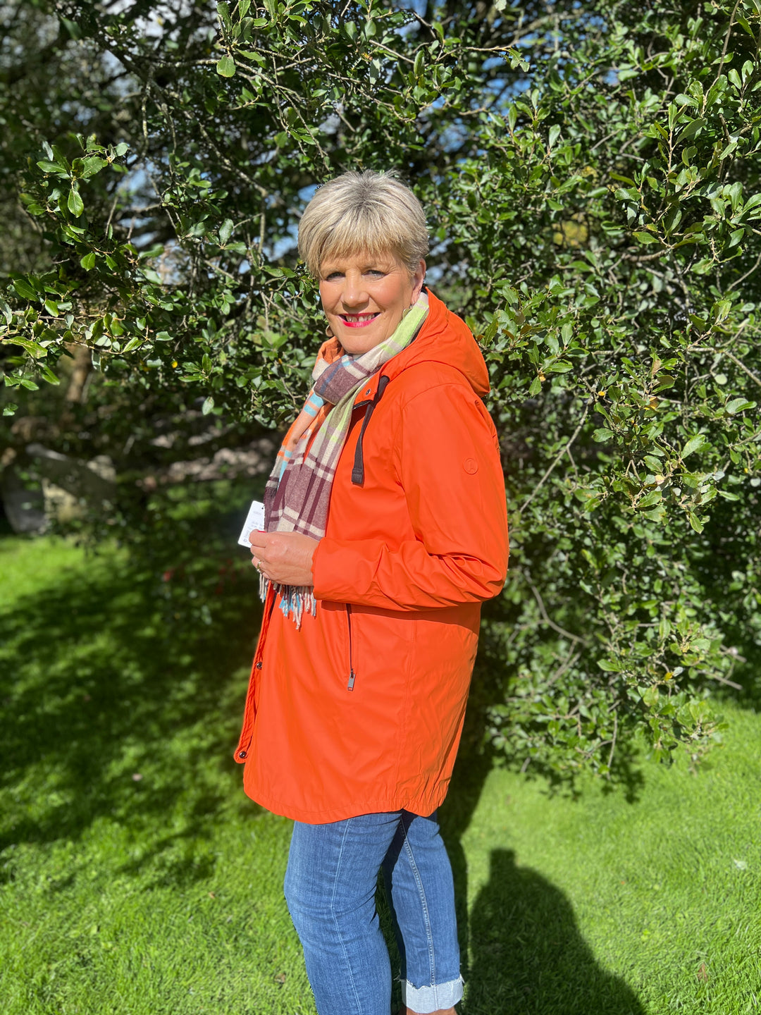 Tanta Snow raincoat in Koi