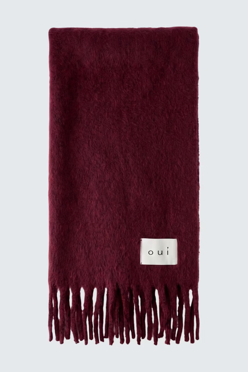 Scarf in Bramble berry