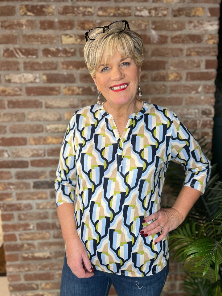 Soya Concept Felicity Top In Light Blue