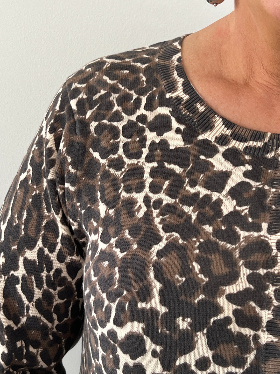 Soya Concept Sati Cardigan In Dark Brown