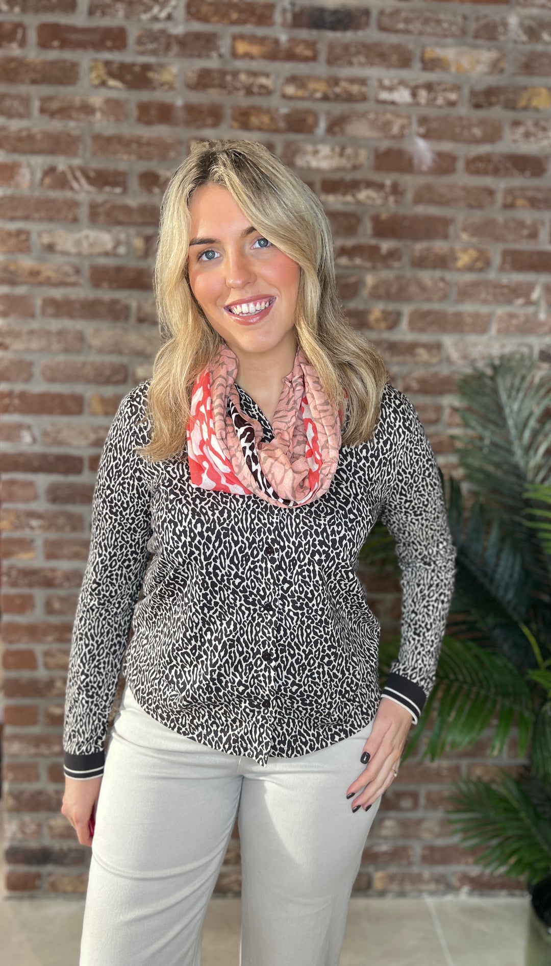 Street One Leo Top In Molten Earth