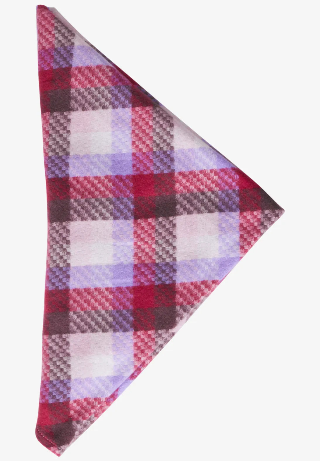 Street One Triangle Print Scarf In Carpet Red