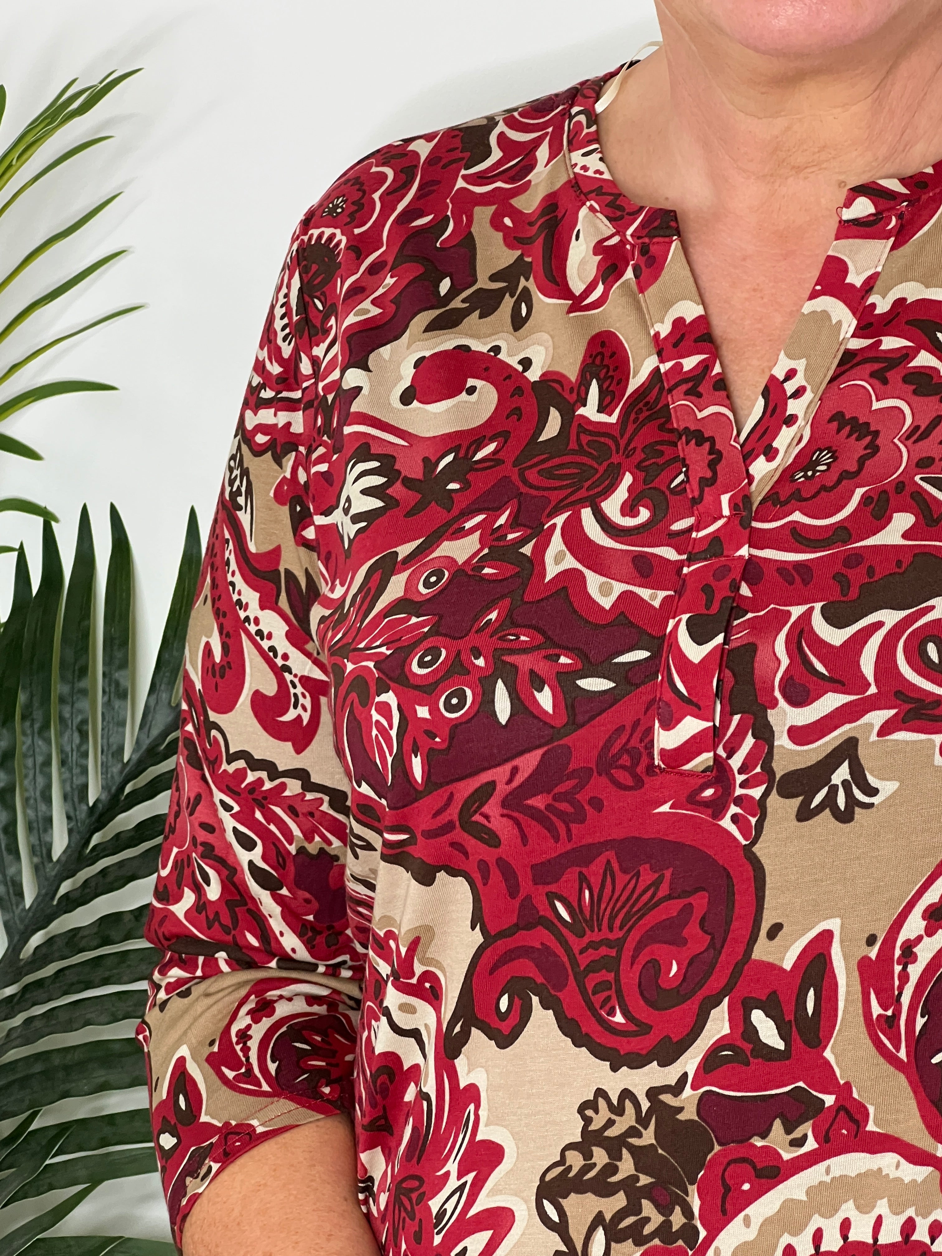 Soya Concept Felicity Top In Red